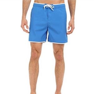 ORIGINAL PENGUIN Blue Daddy Swim Shorts 34